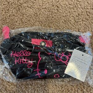 New Hello Kitty Black and Pink Kids Accessory Bag